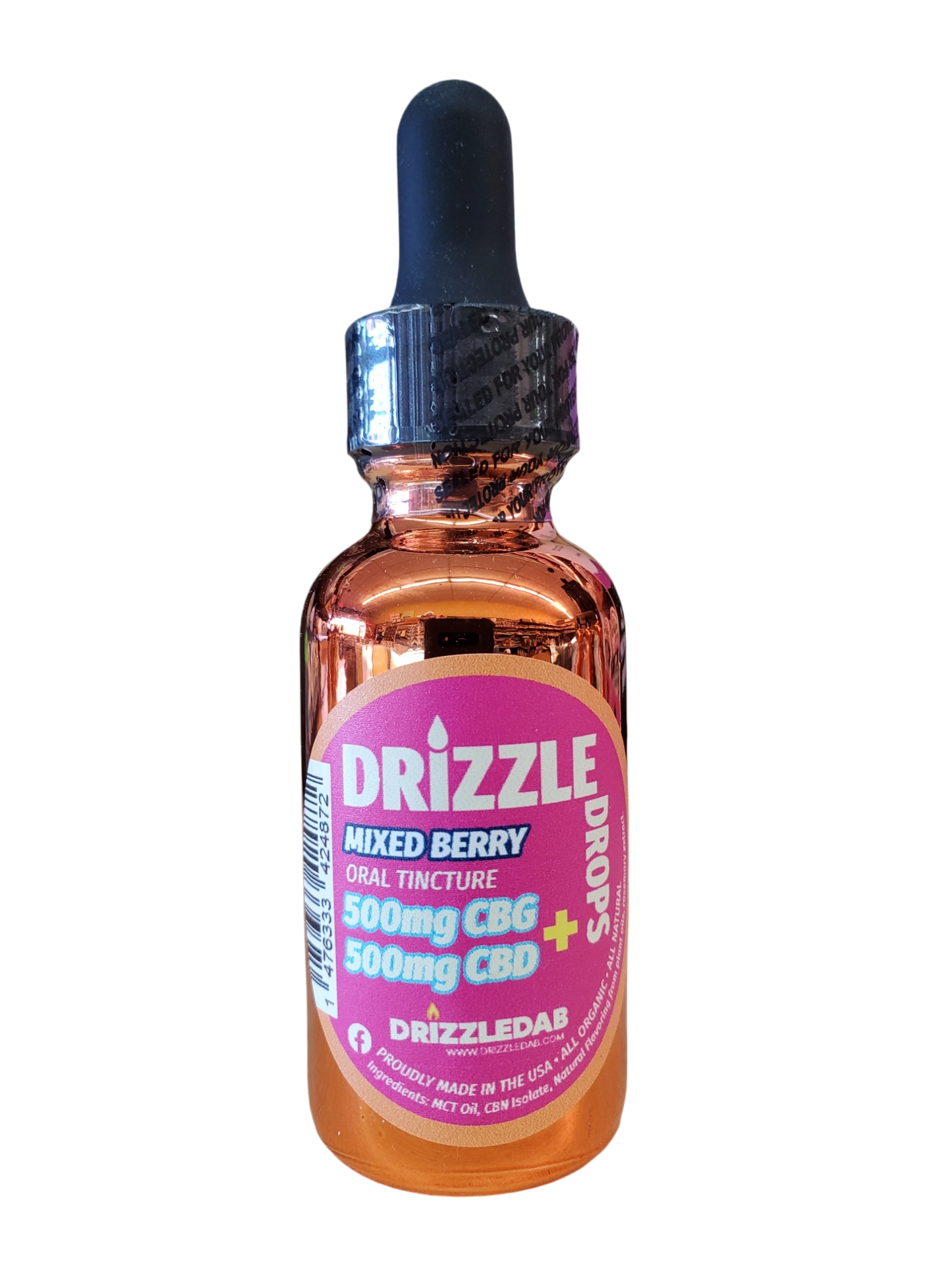 CBG + CBD 1:1 Drops Mixed Berry