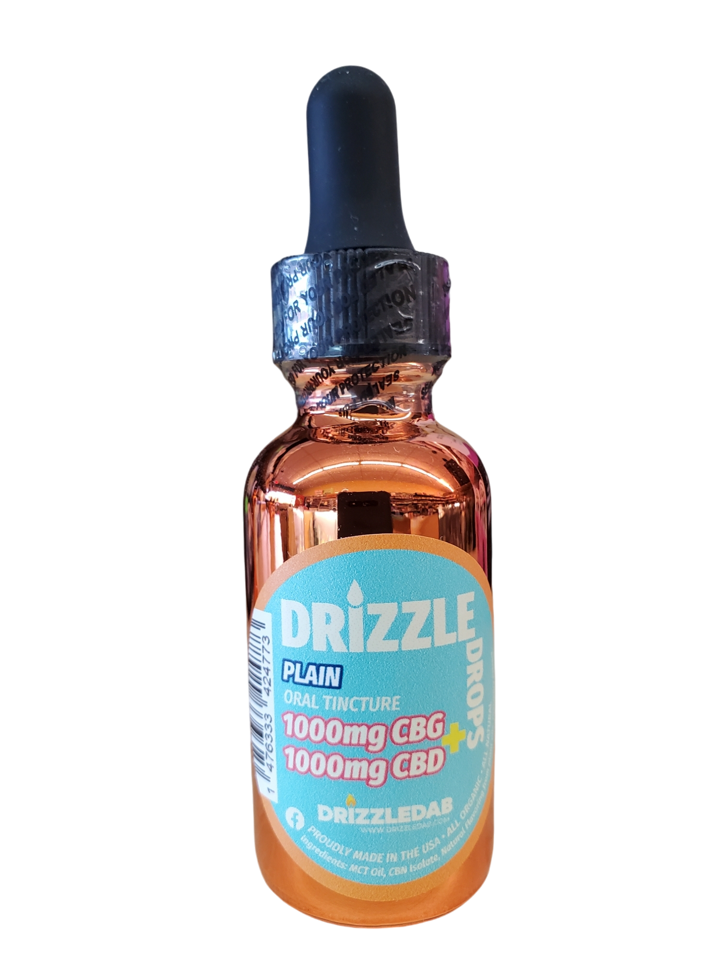 CBG + CBD 1:1 Drops Plain Unflavored