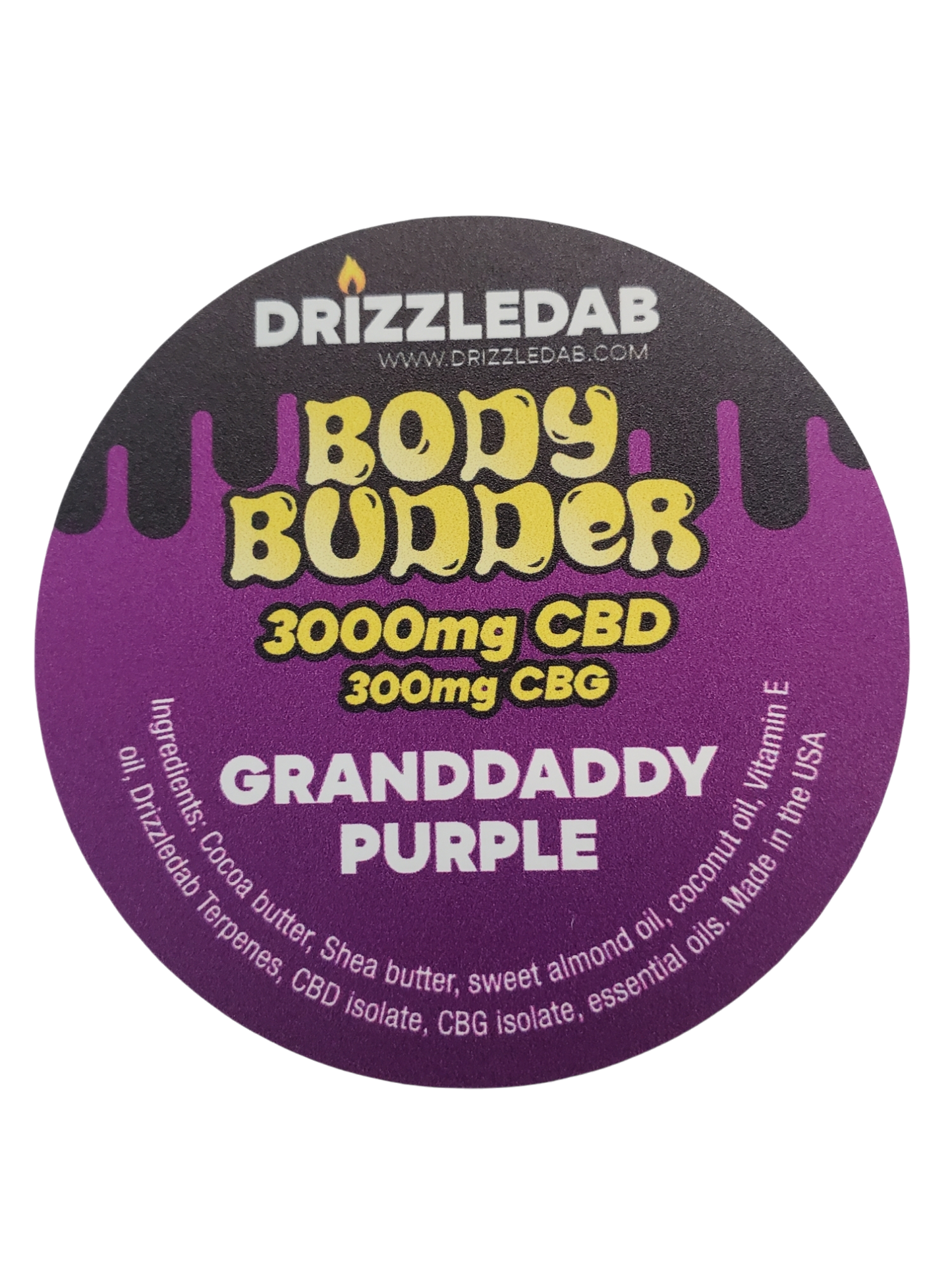 Body Budder Relief Salve Granddaddy Purple