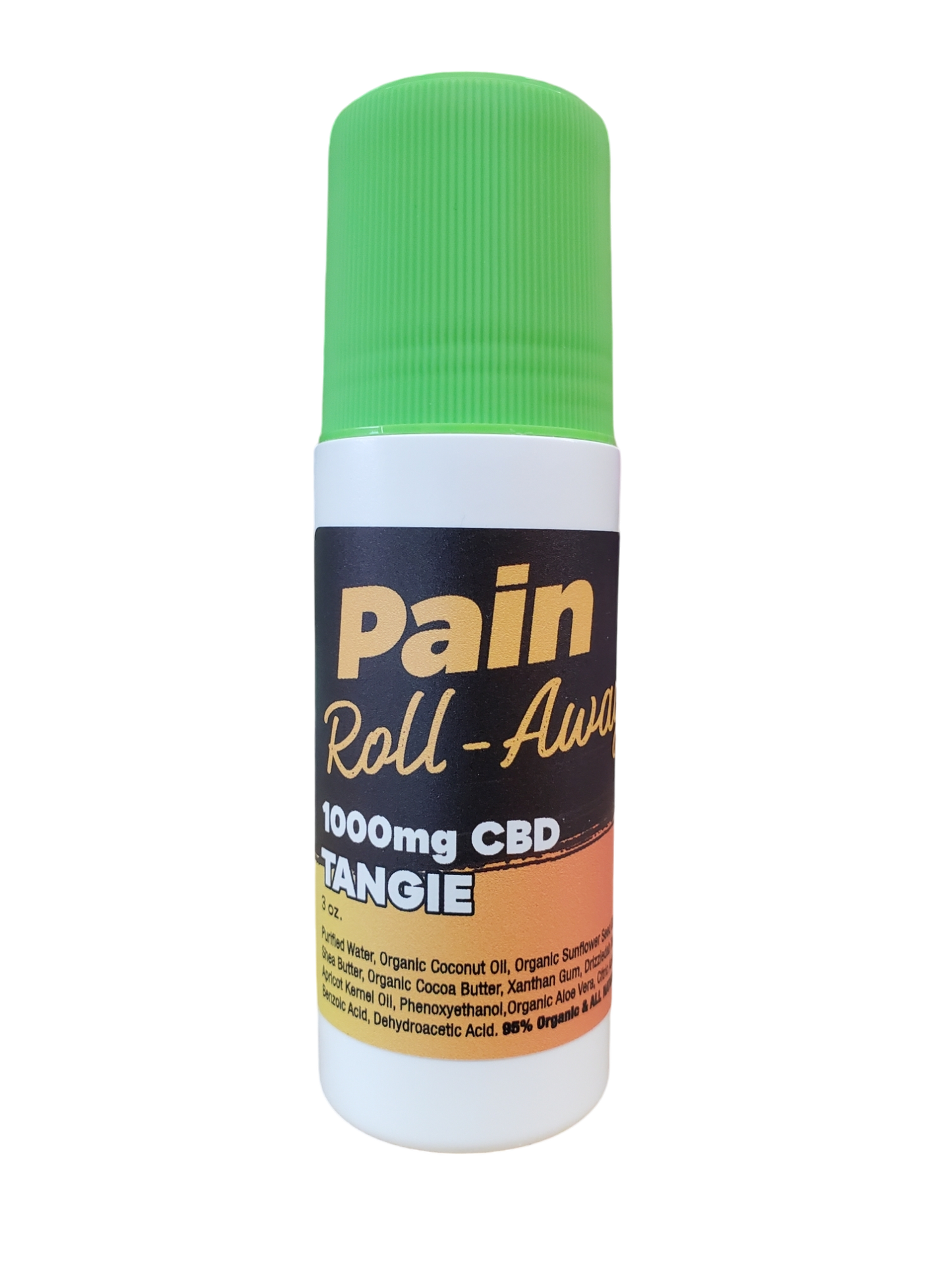 CBD Pain Roll Away Lotion Tangie Roll On Rollerball