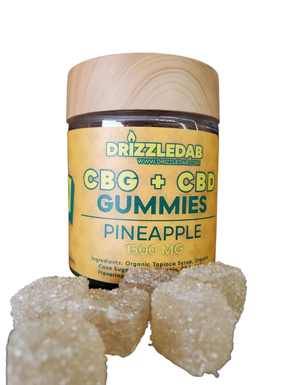 Pineapple CBG + CBD Pectin 1500mg Gummies